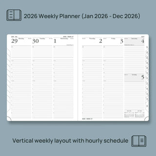 POPRUN 2026 Weekly Planner