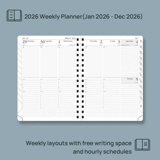 POPRUN 2026 Weekly Planner