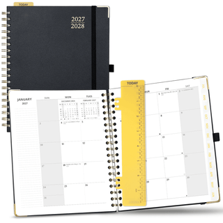 POPRUN 2027 Monthly Planner Black