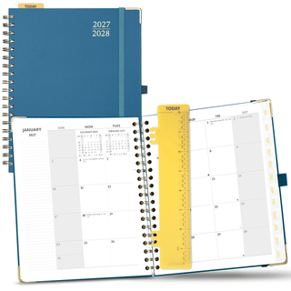 POPRUN 2027 Monthly Planner Night Sky Blue