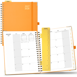 POPRUN 2027 Monthly Planner Orange