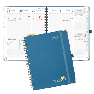 POPRUN Weekly Planner Night Sky Blue