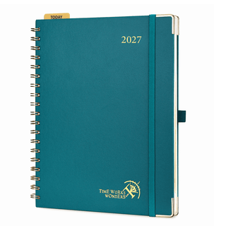 POPRUN Weekly Planner Pacific Green