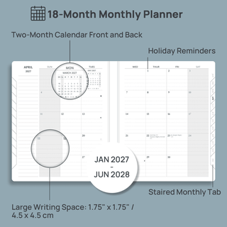 POPRUN 2027 Monthly Planner