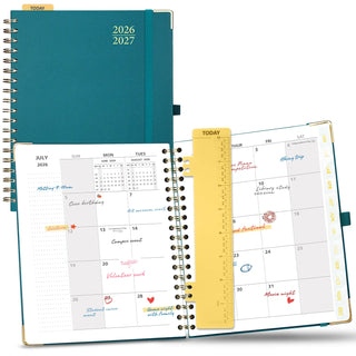 POPRUN 2026-2027 Academic Planner Pacific Green