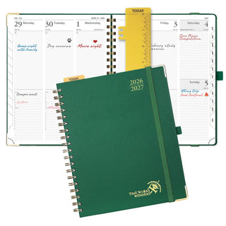 POPRUN 2026-2027 Academic Planner Dark Green