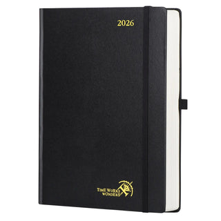 POPRUN 2026 Daily Planner Black