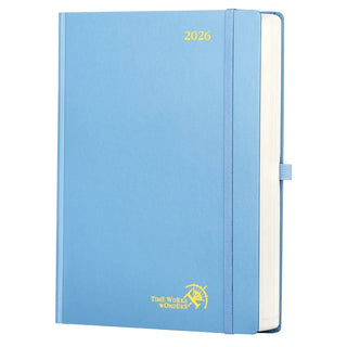 POPRUN 2026 Daily Planner Haze Blue