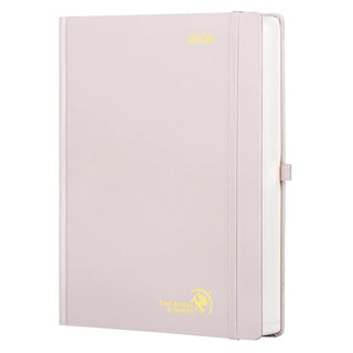 POPRUN 2026 Daily Planner Light Pink