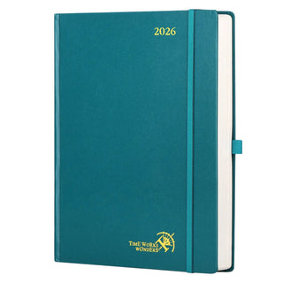 POPRUN 2026 Daily Planner Pacific Green