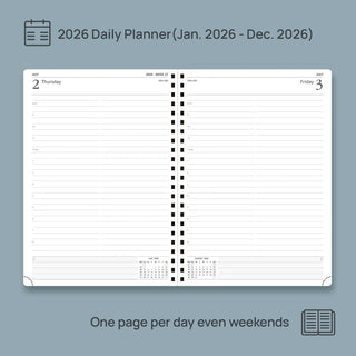 POPRUN 2026 Daily Planner