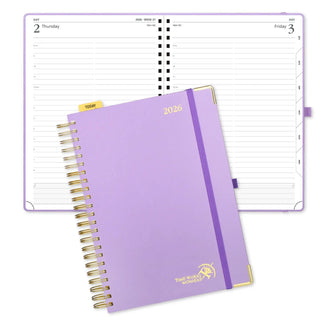 POPRUN 2026 Daily Planner Violet