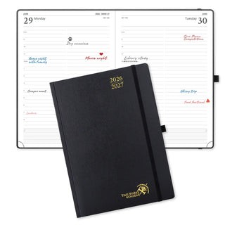 POPRUN 2026-2027 Academic Planner Black