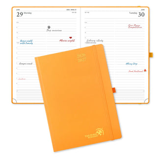 POPRUN 2026-2027 Academic Planner Orange