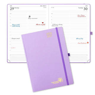 POPRUN 2026-2027 Academic Planner Violet
