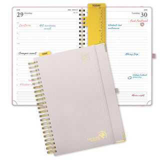 POPRUN 2026-2027 Academic Planner Light Pink
