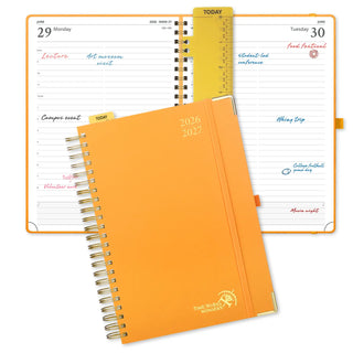 POPRUN 2026-2027 Academic Planner Orange