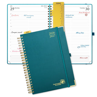 POPRUN 2026-2027 Academic Planner Pacific Green