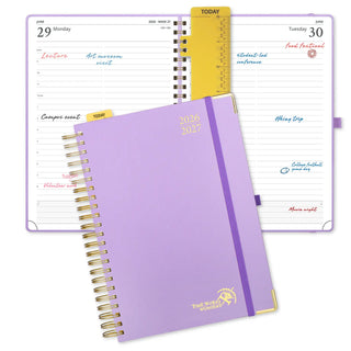 POPRUN 2026-2027 Academic Planner Violet