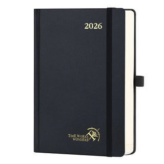 POPRUN 2026 Daily Planner Black
