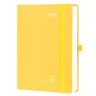 POPRUN 2026 Daily Planner Light Yellow