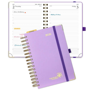 POPRUN 2025 Daily Planner Violet