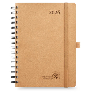 POPRUN 2025 Daily Planner Desert Brown
