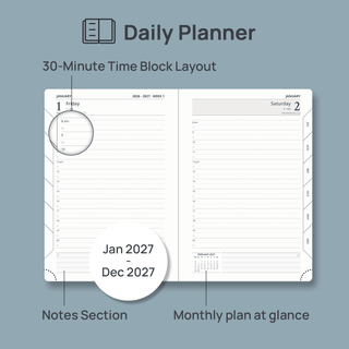 POPRUN 2027 Daily Planner