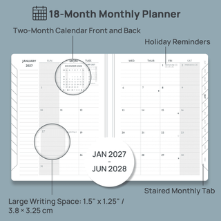 POPRUN 2027 Monthly Planner