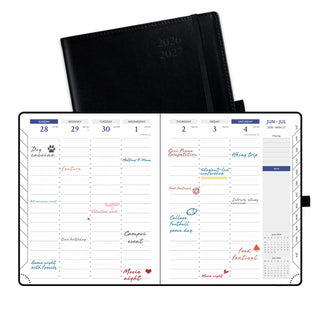 POPRUN 2026-2027 Academic Planner Black