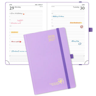 POPRUN 2026-2027 Academic Planner Violet
