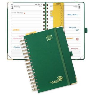 POPRUN 2026-2027 Academic Planner Dark Green
