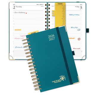 POPRUN 2026-2027 Academic Planner Pacific Green
