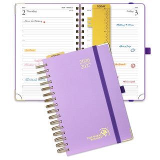 POPRUN 2026-2027 Academic Planner Violet