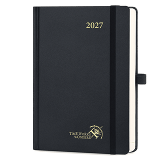 POPRUN 2027 Daily Planner Black