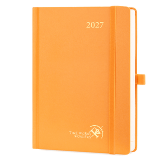 POPRUN 2027 Daily Planner Orange
