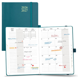 POPRUN 2026-2027 Academic Planner Pacific Green