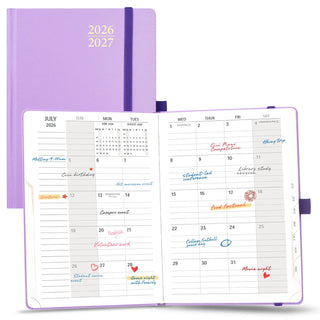 POPRUN 2026-2027 Academic Planner Violet
