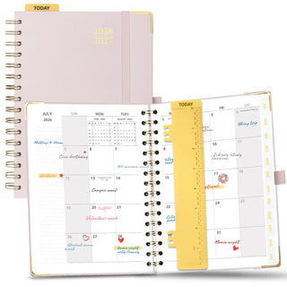 POPRUN 2026-2027 Academic Planner Light Pink