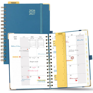 POPRUN 2026-2027 Academic Planner Night Sky Blue