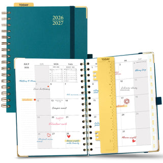 POPRUN 2026-2027 Academic Planner Pacific Green