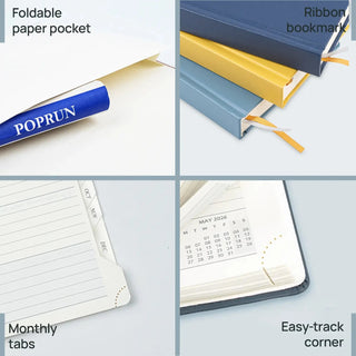 POPRUN 2026 Monthly Planner