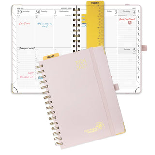 POPRUN 2026-2027 Academic Planner Light Pink