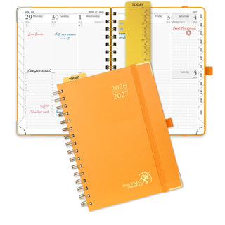 POPRUN 2026-2027 Academic Planner Orange