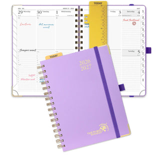 POPRUN 2026-2027 Academic Planner Violet