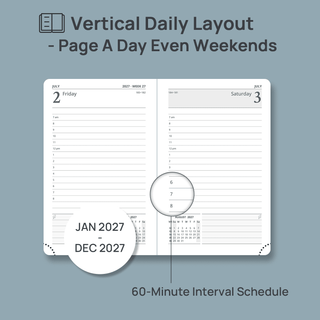 POPRUN 2027 Daily Planner