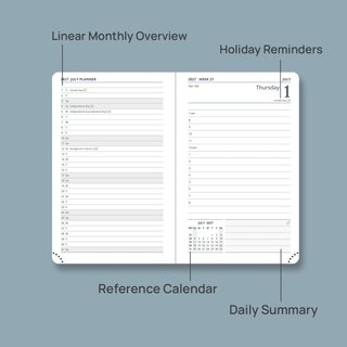 POPRUN 2027 Daily Planner