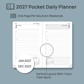 POPRUN 2027 Daily Planner