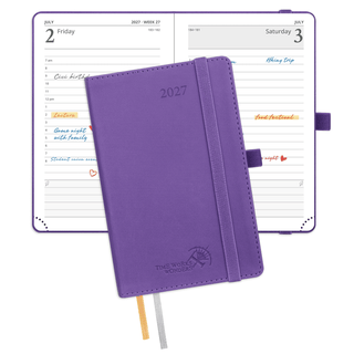 POPRUN 2027 Daily Planner Purple