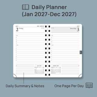 POPRUN 2027 Daily Planner